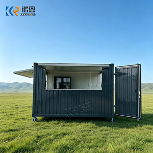 고급 컨테이너 버거샵 레이아웃 전문 주방 모바일 레스토랑 - Product Image 3
