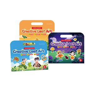 Kit de Manualidades Creativas con Hojas para Niños, Papel de 175x245mm, Juguete Educativo para Niños de 4-6 Años, Kits de Manualidades de Fieltro - Product Image 1