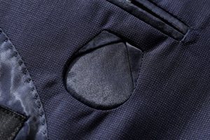 Completo Formale <span class=keywords><strong>da</strong></span> <span class=keywords><strong>Uomo</strong></span> di Alta Gamma in 2 Pezzi, Versione Slim Coreana, Abito Business Casual Impermeabile TR Monopetto Personalizzato - Product Image 4