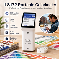 Analyseur de couleur de précision Lin pour l'impression textile, mesureur de différence de couleur de bureau LS175/176, source de lumière LED, modes couleur laboratoire/RGB
