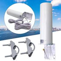 Antenne Extérieure Baril Signalwell SW-OB-23 à Gain Élevé 10-12 dBi 3G 4G LTE avec Câble RG174 pour Station de Base