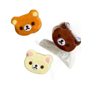 Dễ dàng gấu thực phẩm cấp Silicone bóp vui vẻ giảm căng thẳng Đồ chơi trẻ em phục hồi chậm không độc hại dễ thương xuất hiện cao cấp - Product Image 5