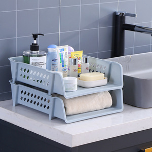 Desktop Multi Layer Plastic <b>File</b> Holder A4 <b>Organizer</b> Storage Box Office Document Tray White Gray Green - Product Image 5
