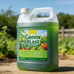 <span class=keywords><strong>Engrais</strong></span> Liquide Green Blast NPK 10-52-10 à Haute Teneur en Phosphore, Libération Rapide, 100% Soluble, Stimulateur de Floraison pour <span class=keywords><strong>Fleurs</strong></span> - Product Image 1