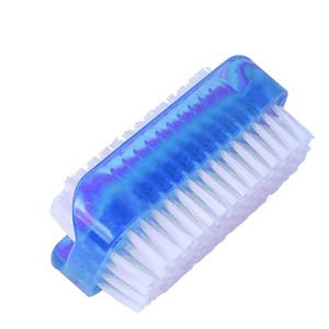 Mini brosse à ongles en plastique, petit outil de nettoyage anti-poussière avec manche pour pédicure et manucure - Product Image 1