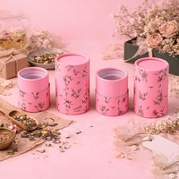 Emballage de tube cylindrique en papier cartonné écologique personnalisé pour les soins de la peau, sérum, parfum, tubes en papier pour cosmétiques