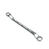 Produit en gros Clé à double extrémité décalée multifonctionnelle pour miroir 8mm-10mm Clé mixte métrique réglable en CR-V poli