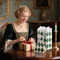 Sacs cadeaux haut de gamme en papier kraft avec poignée en ruban de corde écologique pour vêtements, bougies et emballages de boutiques