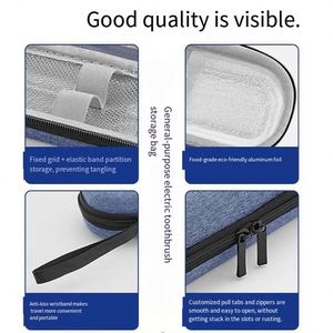 Mini sac isotherme portable pour insuline, étui de rangement pour médicaments d'extérieur avec pochette de glace isolante intégrée pour le transport quotidien de l'insuline - Product Image 2