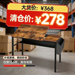 Foreign trade original single-item home <b>computer</b> <b>desk</b>, simple student writing <b>desk</b>, cloth bag storage <b>desk</b>, office furniture - Product Image 5
