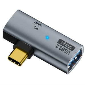 2-in-1 Typ-C 3.2 OTG Splitter mit Typ-C 100W PD Schnellladung Datenübertragungskonverter USB-C zu USB 3.2 Adapter für Handy und <span class=keywords><strong>PC</strong></span> - Product Image 1