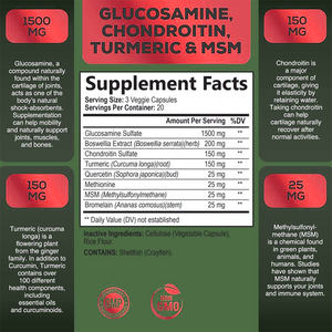 Kemik yoğunluğu glukozamin kondroitin kapsül geliştirmek için özelleştirilmiş etiket glukozamin sülfat - Product Image 2