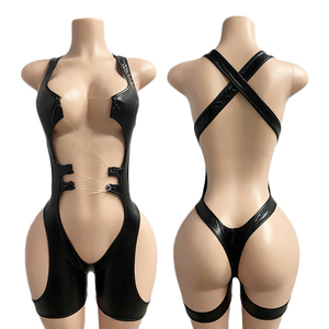 ELITES Club Wear Sous-vêtements sexuels Sexy Lace Mesh Gauze Hanging Neck Back - Product Image 1