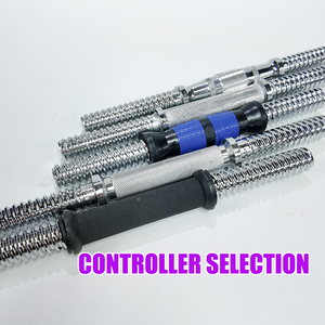 Ensemble d'haltères chromés de fitness en gros d'usine, poids réglables de 10 kg à 50 kg avec barre de connexion métallique utilisable comme barre d'haltères - Product Image 4