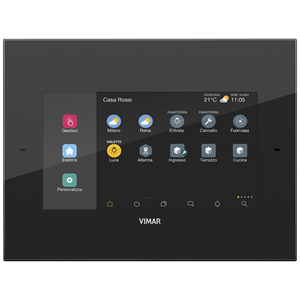 Panneau de commande intelligent pour la maison connectée Vimar 7 pouces PoE IP avec écran tactile - Product Image 1