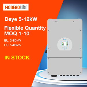 Inversores Solares Híbridos Deye US Vision de MoregoSolar, Fase Dividida 120V 7.6kW 8kW 10kW 12kW para Sistemas de Energía Doméstica - Product Image 1