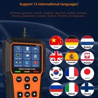 Escáner de Diagnóstico OBD2 M519 ELM327 con Pantalla a Color, Herramienta Universal de Diagnóstico y Decodificación de Automóviles para Comercio Electrónico Transfronterizo