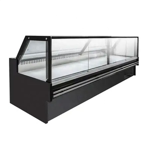 Mostrador Refrigerado para Exhibición de Alimentos en Supermercados, Mostrador Refrigerado para Pescado, Mariscos, Carne Congelada y Refrigerada - Product Image 2