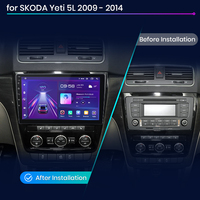 Junsun V1 Eu Stock Wireless CarPlay untuk SKODA Yeti 5L 2013 Radio Mobil Android Navigasi untuk SKODA Yeti 5L 2009-2014 Autoradio