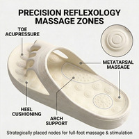 Sandales orthopédiques personnalisées pour la correction du hallux valgus, avec séparation des cinq orteils, en EVA, pour le bien-être des pieds