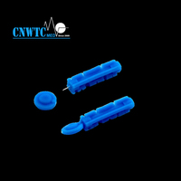 Lancettes sanguines jetables médicales 30G à torsion, aiguilles stériles, lancettes sanguines à torsion 28G