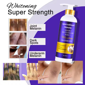 Nouvelle Lotion <span class=keywords><strong>Visage</strong></span> et Corps Marque Privée Crème Corporelle Éclaircissante pour Peaux Noires Lotion Corporelle Forte Blanchissante - Product Image 2
