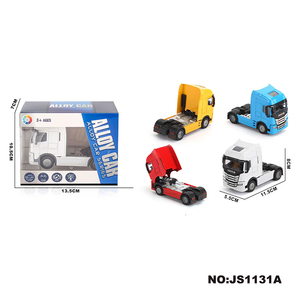Unidad de tractor de aleación de zinc fundido a presión a <span class=keywords><strong>escala</strong></span> 1:32 para camión articulado de vehículos del mercado latinoamericano con ruedas delanteras de 4 o 6 ruedas - Product Image 3