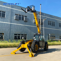 BETERLIFT CE ISO Zertifizierter 3 Tonnen 4 Tonnen 5 Tonnen 6 Tonnen Teleskoplader 7m 10m 14m 18m Teleskopstapler mit EPA Euro 5 Motor