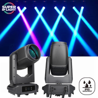 Projecteur à tête mobile 420W IP65 avec faisceau lumineux CMY CTO DMX RDM, boîtier entièrement métallique pour événements et spectacles en extérieur