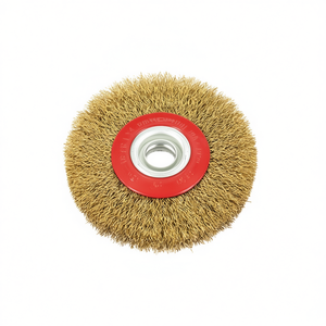 TTAKE Circular Brush 175x25 Mm Stainless Steel Wire Abrasive For Bench <b>Grinder</b> - Product Image 2