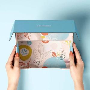 Caja de regalo plegable de cartón rígido con forma de libro negro de lujo caja de regalo magnética de concha de papel de impresión personalizada - Product Image 1