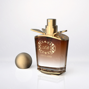 ขวดน้ำหอมดีไซน์ใหม่หรูหราไฮเอนด์คลาสสิกขนาด 100 มล. ขวดแก้วเปล่า ปรับแต่งได้ ฝาขวดพิเศษคุณภาพสูง บรรจุภัณฑ์น้ำหอม - Product Image 1