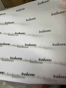 Giấy gói quà in logo vàng thân thiện với môi trường, thương hiệu vàng, tùy chỉnh - Product Image 6