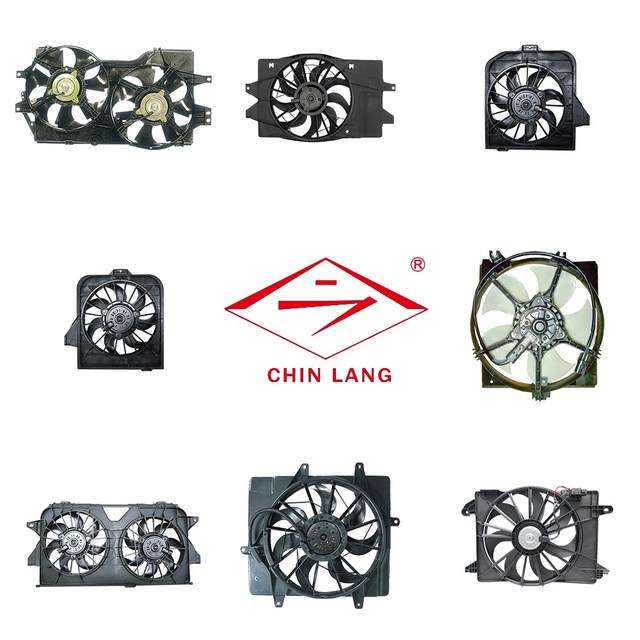 CHIN LANG Radiator Fan Assy for Town & Country/Voyager 2001-2005 OE 4809171AF CL-4240B 12V New