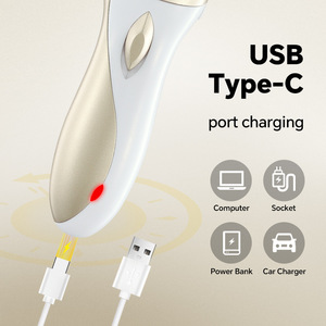 Nouveautés 2026 : Rasoir Électrique Femme Rechargeable USB pour Épilation Corporelle Indolore à Domicile avec Grille Protectrice - Product Image 5