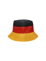 Chapeau Bob Décontracté Personnalisé Drapeau Allemagne Coupe de Football Extérieure Motifs Écossais/Dessin Animé/Camouflage/Léopard Promotion Sport Voyage
