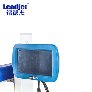 30W /60W Glasfaser-Laser beschriftung maschine/Codierung drucker für Kunststoff, Metall, Holz, Zusammenarbeit mit Verpackungs maschine - Product Image 2