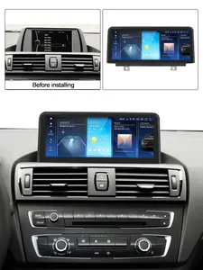 Navifly אנדרואיד 12 רכב רדיו עבור BMW 1 סדרת F20 F22 F21 2013-2017 NBT מערכת Carplay אוטומטי WIFI BT5.0 ID8 Snapdragon 662