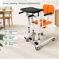 Chaise de transfert multifonctionnelle pour la réadaptation, légère, réglable, durable et de haute qualité