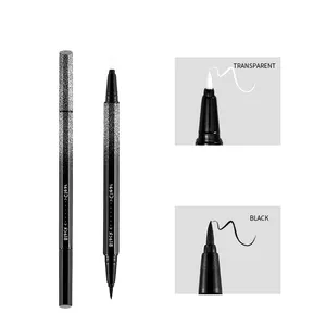 Stylo Eyeliner et cils adhésif 2 en 1, étiquette privée, imperméable, Double face