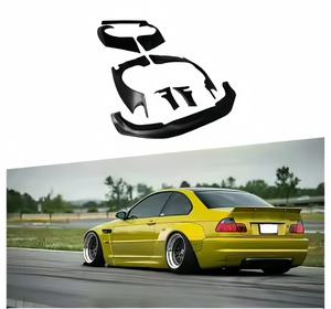 Convient pour <span class=keywords><strong>BMW</strong></span> e461998-2005 paquet de carrosserie large pare-chocs avant et arrière pare-brise berline <span class=keywords><strong>BMW</strong></span> E46 standard 3 - Product Image 2