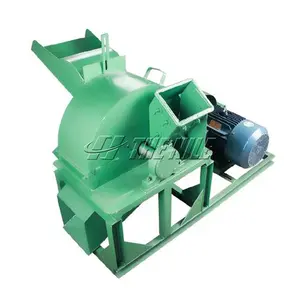 Small Mobile Wood Crusher Machine Making Sawdust of Wood Chipper Shaving Shredder Crushing Cutting Machine