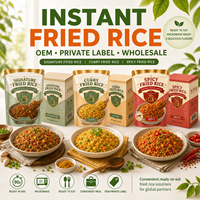 OEM Customizable Signature Fried Rice Instant Microwave Chinese 220g Healthy Convenience Meal Supplier