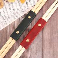 Étui pour baguettes de batterie en cuir Crazy Horse, porte-baguettes en cuir véritable, pochette pour baguettes, cadeau pour musicien, cadeau pour batteur