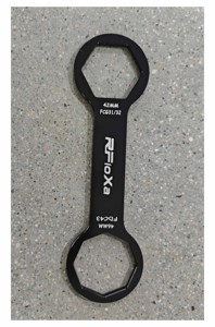 Tapa Superior de Horquilla Delantera Negra con Llave, Amortiguador Trasero Ajustable, Suspensión Neumática con Resorte - Product Image 6