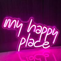 Letreros LED Acrílicos Personalizados con Logotipo de Neón, Luces LED Acrílicas con Clasificación IP33 para Decoración de Bodas, Bares y Fiestas