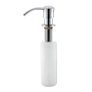 Bathroom Brass and Plastic Chrome Plating Bottle Kitchen <strong>Copper</strong> Sink Liquid Foam <strong>Soap</strong> and Lotion <strong>Dispenser</strong> - Product Image 1