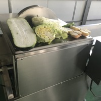 Kool halve snij productielijn passievrucht halve snijmachine pulp machine