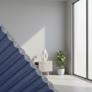 Классические горизонтальные рулонные шторы из полиэстера с встроенным светоотражателем, 38 мм, без шнура, водонепроницаемые, ветрозащитные - Product Image 1