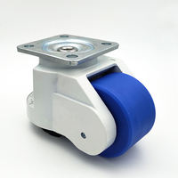 Roulette HuaRui 50mm 250KG, haute charge, Nylon robuste, nivellement, roue de roulette réglable